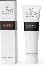 Organic Coconut Love Oil | Natural Lubricant & Massage Oil for Men & Women | 3.3 fl oz