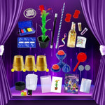 Kids Magic Kit, Magic Set With Instructions For Each Trick To Perform, Christmas Halloween Magic Toys For Kids Ages 6 7 8 9 10 11 12 Year Old