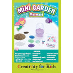 Mermaid Terrarium Kit for Kids Ages 6+, Mini Garden STEM Craft Activity