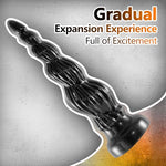 14.5 Inch Anal Beads Butt Plug Trainer,XXL Anal Plug Dildo with Suction Cup for Hands-Free Play Anus Dilator Prostate Massager Thick Butt Plug Masutbation Adult Sex Toys for Men Women