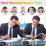 4 Pcs Transformable Fidget Spinners, Stress Relief Sensory Toys for Kids & Teens