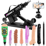 Adjustable Sex Machine, Adult Sex Toys With 8 Attachments 3Xlr Connector Automatic Machines For Women