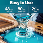 2-4 Inch Deep Pour Epoxy Resin Kit for Artwork and Projects