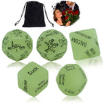 Spicy Sex Game Dice For Date Night Naughty Play, Erotic Love Dices Sexual Position Adult Dirty, Funny Unique Anniversary Valentines Gifts For Couples, 5 Bdsm Kinky Sets (Black)