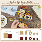 Honey Workshop Mini Building Set, Moc Creative Diy Simulation Architecture Toy, Collectible For Adults, Kids 8-12, Not Compatible With Classic Bricks (1242 Pieces)