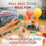 Extreme Chemistry Set – 52 Unique Experiments, Science Kits For Kids Age 8-12, Lab Gear, Volcano Project, Learning Tools, Fair Activity, Discovery Gift, Stem Toys For Boys And Girls