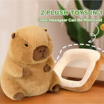 Cute Capybara Stuffed Animals,Kawaii Capybara Plush Toys, Capybara Stuffed Aniamls Toys For Girls Kids Adults Birthdays (Bread Style -12Inch)