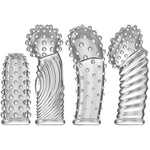 Finger Vibrator Masturbation Sleeve Clitoris Vibrator,Female Mini Vibrator G Spot Stimulator Adult Sex Toy For Women Couple Pleasure Game