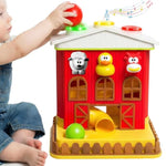 Electronic Pound A Ball Barn House, Interactive Fun Learning Toy Gift For 6 8 12 18 Month Old Baby & Toddlers, Montessori Early Development Drop Ball Toys, Gift For Boys & Girls 1-2 Years Old