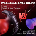6.50In Silicone Buttplug Tentacle Butt Plug, Fantasy Buttplug For Comfortable Long-Term Wear, Small Anal Plug For Anal Training, Anal Sex Toys For Prostate & G-Spot, Sex Toys For Men Women Gay