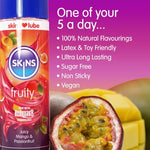 Mango & Passionfruit Flavoured Lube with ReAquav8 Technology – Water Based lube with Mango & Passionfruit Flavour - 4Oz