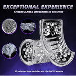 Automatic Male Masturbator Sex Toys For Men - Adult Male Pussy Sex Toys With 6 Thrusting & Rotating,Penis Pump Pocket Pussy Sex Machine With 3D Textured,Hands Free Blowjob Toy Mens Sex Toy Electric