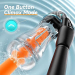 Automatic Male Masturbator Sex Toys For Men - Transparent Outer Shell Penis Pump With 3 Vacuum Suction & 7 Vibration, Sex Machine Adult Toys Pocket Pussy For Men, Male Stroker Adult Sex Toys & Games