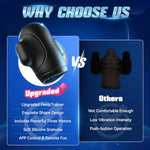 Male Sex Toys For Men - 4In1 Male Masturbator Penis Vibrator 10 Vibrating & 3 Motors Stroker With App Control, 360° Wrapping Adult Sex Toy For Training & Increase Endurance, Sex Machine