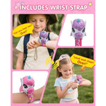 Unicorn Walkie Talkies For Kids 2 Pack With Wrist Strap, Toys For Girls Age 3-10, Long Range 2-Way Radios For Camping, Outdoor Adventure, Birthday