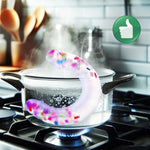 12.2*1.7 Inch Double Ended Confetti Dildo For Women, Soft Liquid Silicone Realistic Long Anal Double Sided Dildo Clear With Veins, Large Big Wide Double Ended Clear Dildo Shower Sex Toys For Lesbian