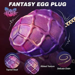 Anal Egg Plug Butt Plugs Monster Ovipositor Dildo with Safe Chain