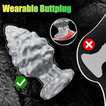 Silicone Anal Strecher Soft Large Butt Plug, Fantasy Anal Dildo With Suction Cup, Prostate Massager Buttplug, Huge Anal Dilator Training For Women And Men, Adults Sex Toy