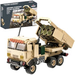 M142 Himars Building Block Set - 443 Pcs - Armed Forces, Military Building Toy Set - Toy For Kids 10 To Adult - High Mobility Artillery Rocket System