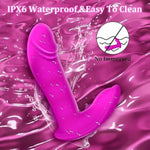 Thrusting Dildo G Spot Vibrator, 3 In 1 Adult Sex Toys For Women Wearable Vibrator With App Remote Control And Strapless Strap-On Dildos, Butterfly Couples Sex Toy Sexual Pleasure Tools For Women