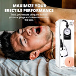 Adam'S Promax Penis Pump With Built In Pressure Gauge, Enlarge To Improve Erection Cock Sexual Stimulation Device, Mens Erectile Dysfunction Adult Sex Toy To Increase Penile Size, Clear