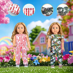 American 18 Inch Doll Clothes Accessories-10 Set Doll Outfits For Girl Doll Clothes, Christmas Toys For Kids Dressing Up