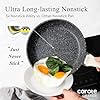 Nonstick Frying Pan Skillet,Non Stick Granite Fry Pan Egg Pan Omelet Pans, Stone Cookware Chef's Pan, PFOA Free,Induction Compatible(Classic Granite, 8-Inch)