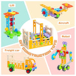 Wooden Kids Tool Set With Electric Screwdrivers, 91Pcs Educational Stem Construction Toys, Wooden Tool Bench Montessori Toy Tool Box For 3 4 5 Yo Boys & Girls Birthday Gift (91Pcs)