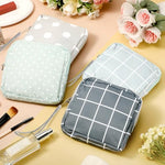 12 Pcs Period Pouch Pad Bag with Lanyard for Teen Girls Portable
