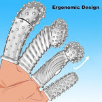 2 Pack G-Spot Finger Sleeves Vibrator Accessories, Silicone Nipple Clitoral Stimulator For Couple Pleasure Game, Adult Sex Toy For Vaginal Anal Transparent