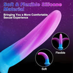 6" Silicone Dildo And 9.45" Knotted Dog Dildo Fantasy Sex Toys With Strong Suction Cup For Men Women Couples