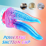 8" Liquid Silicone Double Headed Tentacle Dildo With Suction Cup, 7" Big Monster Double Sided Realistic Large Dildos With Tongue, 6" Dragon Dildo Anal Plug Adult Alien Sex Toy For Lesbian Women Gay