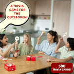 Card Game - Dibs, Fast-Paced Trivia Game, Fun & Educational Game For Family, Friends, And Parties, Quick Thinking, 10 Categories, Gifts For Kids, Teens, And Adults Ages 8, 9, 10 & Up