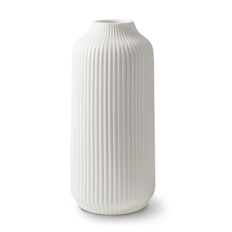 Ceramic Vase In Nordic Style, Deco Vase Large For Pampas Grass As Boho Deco, V