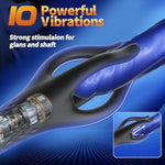Male Sex Toys Penis Vibrator For Glans Prolong Endurance,360 Wrapping Tentacle Male Masturbator Stroker With 10 Vibrating Modes For Penis Clit Nipple Stimulation,Adult Sex Toy For Men Women Couples