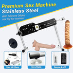 Unisex Sex Machine Multi-Speed App Control Automatic Thrusting Machine Suit With Dildos For Men And Women,Variety Of Accessories Replaceable (A5 Black)