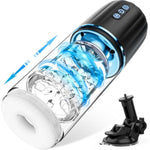 Male Sex Toys For Men Male Masturbator - Male Sex Toy For Men Adult Toys With 7 Thrusting & Rotating, 50Db Quiet Hands Free Pocket Pussy Stroker, 3D Sleeve Mens Sex Toys Adult Sex Toys & Games