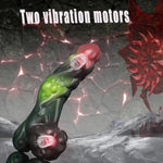 Monster Fantasy Special Dildo Sex Toys Dildos, 7.4” Colorful Safety Lifelike Rechargeabler Prostate Massaging Device For 10 Vbratory Modes For Men Women Couple Pleasure(Green)