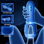 Male Sex Toys For Men - Male Masturbator Penis Training Vibrator With 10 Vibrating Sex Toy Male Strokers Pocket Pussy Trainer Stimulator, Mens Sex Machine Masturbators Adult Sex Toys & Games Usb