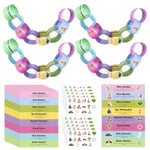 30 Pcs Christian Easter Countdown Chain Craft, Holy Week Resurrection Activity