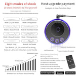 Electric Shock Chastity Device E-Stim Rings For Men? Male Chastity Electro Sex Toy With 8 Modes 19 Intensity Levels – Testicle Toys For Bondage Estim Pleasure