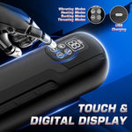 Sex Toys For Men Male Masturbator - Male Sex Toys Penis Pump With 9 Sucking & Vibrating & Thrusting, 3D Textured Sleeve Heating Blowjob Mens Sex Toy, Adult Toys Lcd Display Pocket Pussy For Men