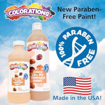 8 Pack Washable Tempera Paint Set in Vibrant Colors
