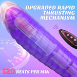 Thrusting Dildo Sex Toys Dildos - 8.9" 6In1 Monster Dildo With Strong Suction Cup, Fantasy Dildo Anal Toys, App & Remote Control Thrusting Vibrator, Heated Animal Dildo Adult Sex Toys For Women Men