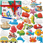 80 Piece Kids Paint Kit Art Set for Children Ages 4-6, Arts and Crafts Painting Kit