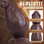 4.5”Diameter Extra Thick Dildo, 9.5 Inch Huge Silicone Girthy Dildo Massive Giant Butt Plug With Large Suction Cup For G-Spot & Anal Stimulation, Xxxl Fat Dildos Anal Sex Toy For Women Men Gay