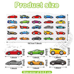 500 Pcs Kids Vehicle Stickers for Party Favors and Educational Toy Art Craft Activities