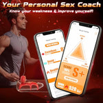 Vibrating Penis Ring Clitoral Vibrator - Adult Rose Sex Toys Clitoris Stimulator Cock Sleeve With 9 Vibration Modes, App Remote Control Penis Sexual Trainer Massager For Men Longer Harder Erection
