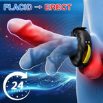 Vibrating Cock Ring Sex Toys - Powerful Penis Ring Vibrator With 10 Vibrations & Adjustable Buckle, App Control Male Sex Toy Cockring For Erections, Adult Sex Toys & Games For Men Women Couples