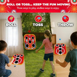 Games - Backyard Arcade | 2-In-1 Bean Bag Toss Game For Kids W/Carry Bag | 5-Second Setup & Storage | Outside Toys For Toddlers | Carnival Games For Kids | Outdoor Toddler Activities
